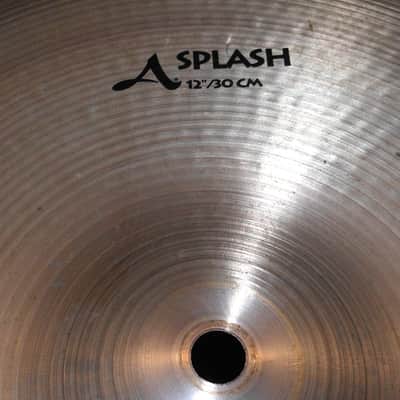 Vintage 2002 A. Zildjian 12" Splash Cymbal * Traditional Finish * EXCELLENT! * image 2