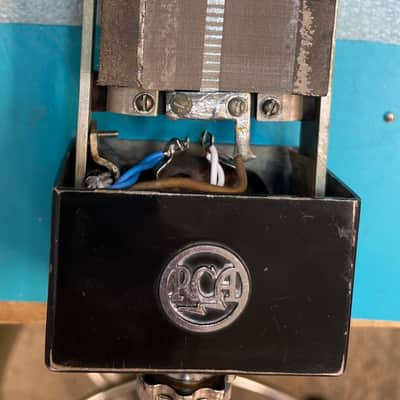 RCA 74-B Junior Velocity Ribbon Microphone 1940s w/ Classic Desk Stand image 9