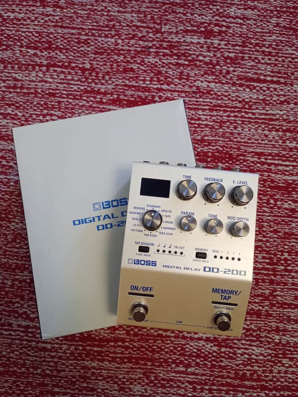 Boss DD-200 Digital Delay 2019 - Present - Silver image 1