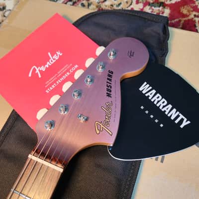*NEW IN BOX* 2026 Fender Japan ISHIBASHI FSR Traditional II '60s Mustang, Burgundy Mist Metallic Matching Headstock, Char Homage, 6,66 lbs !! MIJ JD26 image 3