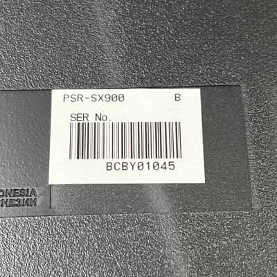 Yamaha PSR SX900 Keyboard; Serial No: BCBY01045 | Second Hand image 14