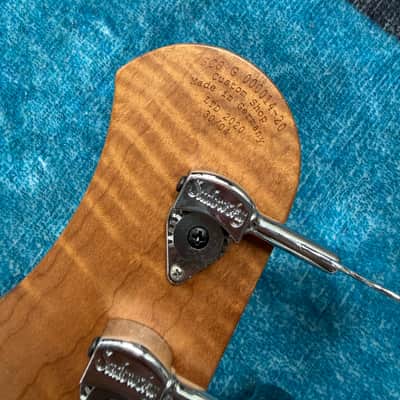 Sadowsky 21-fret Standard Masterbuilt Limited 2020 No.4/30 2020 - Whale Blue Burst Transparent High Polish Burst image 19