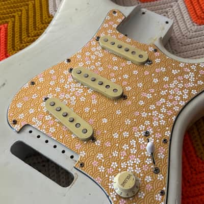 Warmoth Loaded One Piece Swamp Ash Body! - Fender Custom Shop Pickups! - Custom Pickguard! - image 4