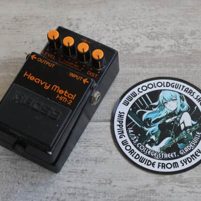 Reverb.com listing, price, conditions, and images for boss-hm-2-heavy-metal