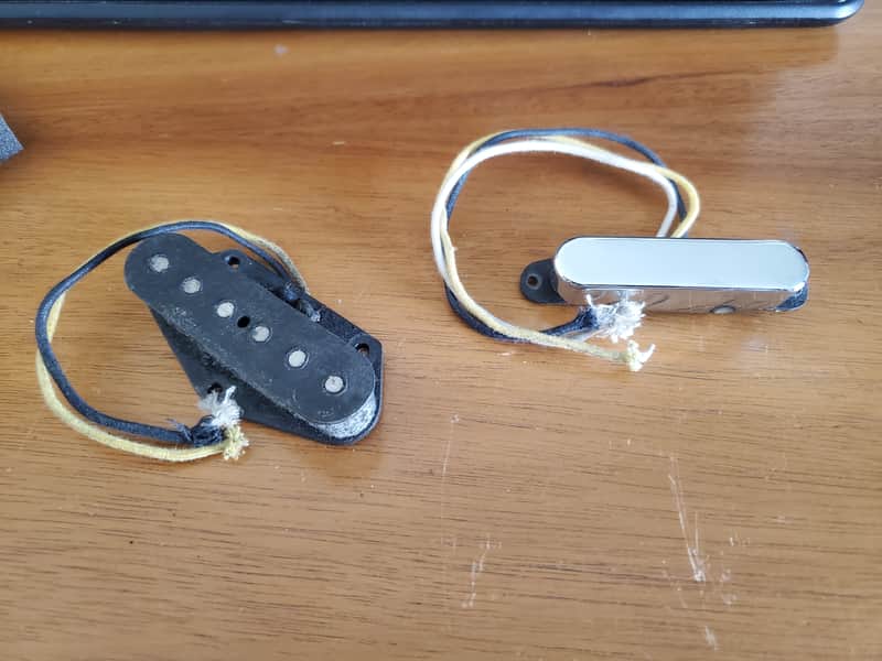 Stuart Fine Guitars Blackguard Tele Pickup Set image 1