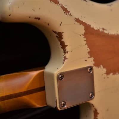 American Fender Stratocaster Relic Vintage White Texas Specials image 23
