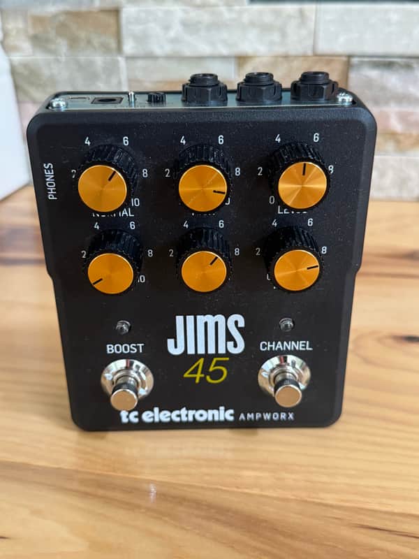 TC Electronic Ampworx Vintage Series JIMS 45 2023 - Present - Black image 1
