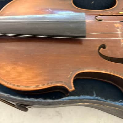 Stradivarius 4/4 violin made in France mid 20th century image 4