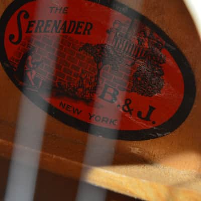 B& J (Buegeleisen and Jacobson) N.Y.  "The Serenader" 1930's-1960's  Acoustic Guitar image 7