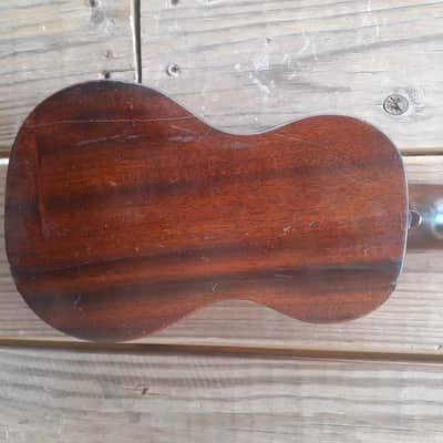 Martin-Like Vintage Soprano Rutan Ukulele 1920s - Solid Mahogany image 13