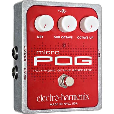Electro-Harmonix Micro Pog Polyphonic Octave Generator Pedal image 1