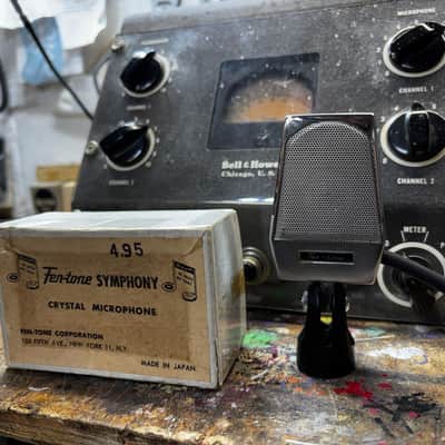 Serviced Fen-Tone vintage Microphone 1950’s with new XLR pigtail! image 12