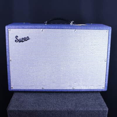Supro 1685RT Neptune 25w 2x12" Guitar Combo 2017 - Present - Blue Rhino image 1