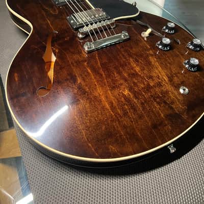Gibson ES-335 60s (Dark Walnut) + 2 Maestro Pedale & Koffer Bild 1