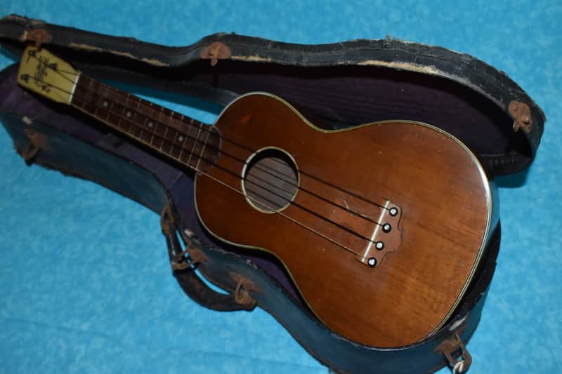 Harmony Johnny Marvin Professional Tenor "Prince of Wales" Ukulele 1930's - Natural image 1