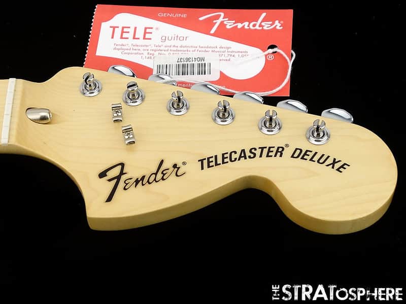 Fender Vintage 72  DELUXE Tele NECK & TUNERS 1972 Reissue Telecaster Maple SALE image 1