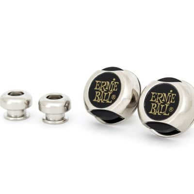 Super Locks Nickel-Plated Steel - Robust Design - Pair, Easy Attach-Detach Mechanics, pilot hole spec: 7/16" drill 1-1/2" deep image 1