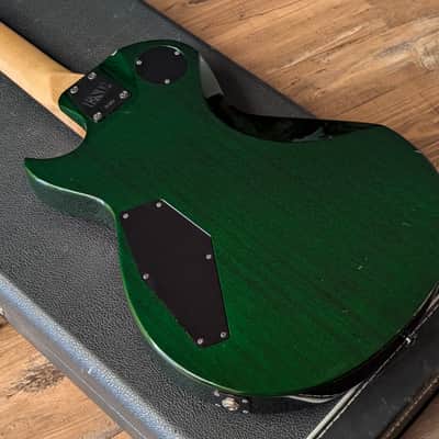 ESP The Eclipse Electric Guitar Japan Vintage Late 80s Early 90s Trans Emerald Green W/OHSC image 20