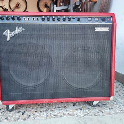 Fender the twin 1989 - red cobra tweed image 2