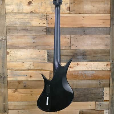 Legator Helio 5 String Bass - Multi-Scale Black Burl image 5