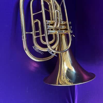Jupiter Jupiter JMH-550 - Jupiter JMH-550 Bb Marching French Horn with Case image 1