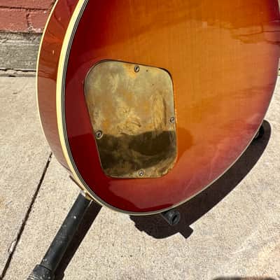 Burny Custom RSC-80 Les Paul Supreme 1980s - Flame Maple Sunburst image 13
