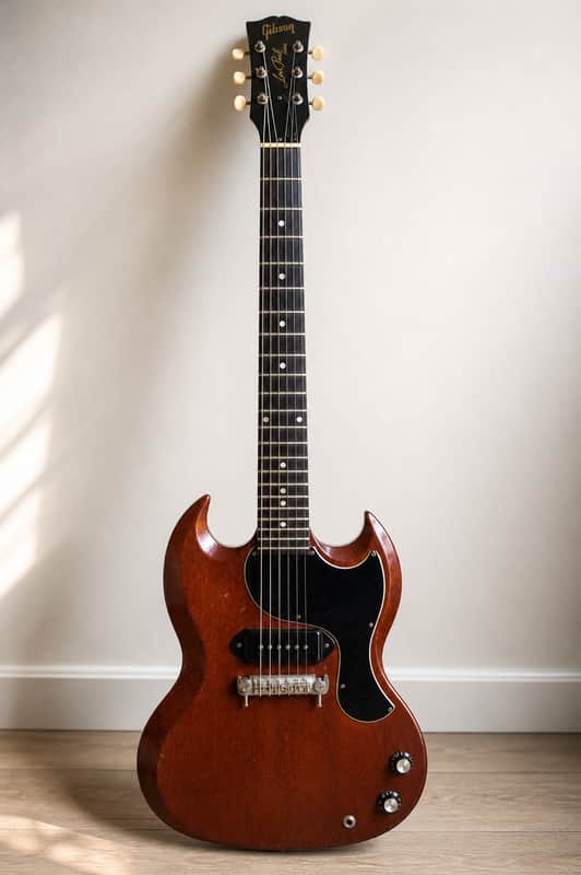 Gibson LES PAUL SG JUNIOR 1962 - Cherry