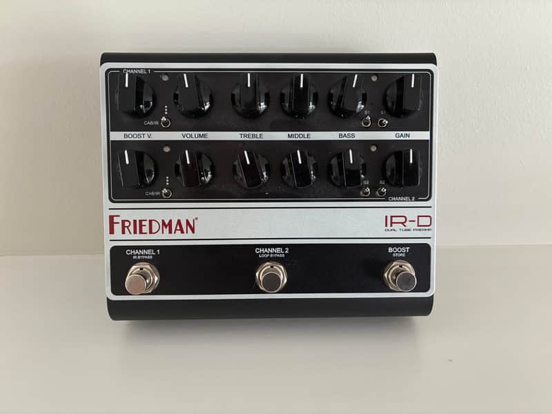 Friedman IR-D Dual Tube Preamp 2024 - Present Black / Silver image 1
