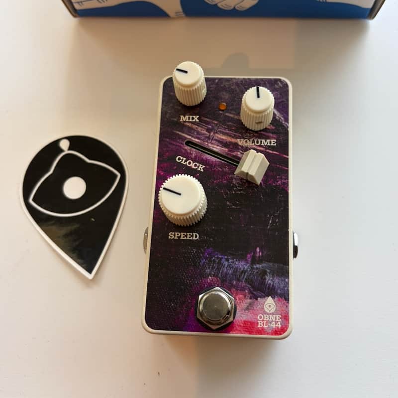 Old Blood Noise Endeavors BL-44 Reverse Variable-Clock Reverser 2022 - Present - Cream / Purple Graphic image 1