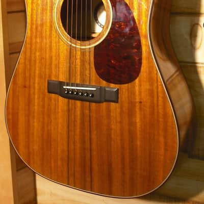 Used Alvarez Artist Series 5040 Dreadnought Acoustic Guitar Koa w/Chipboard Case image 2