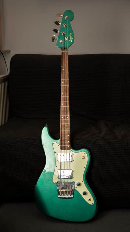 Squier Paranormal Rascal Bass HH 2023 - Present - Sherwood Green image 1