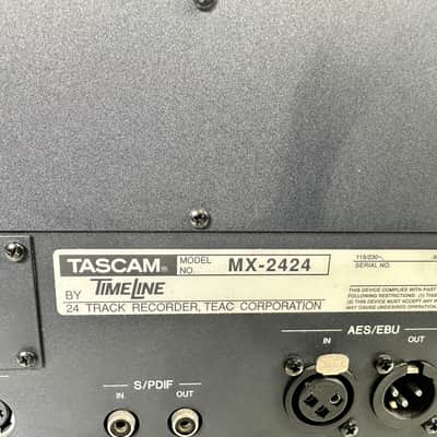 Tascam Hard Disk Recorder MX-2424 Digital 24 Bit 24 Track image 17