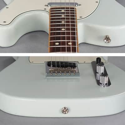 2014 Fender Limited Edition American Standard Telecaster Channel Bound Sonic Blue image 5