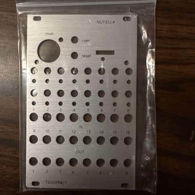 Tesseract Modular Nutella Brushed Aluminum replacement planel image 1