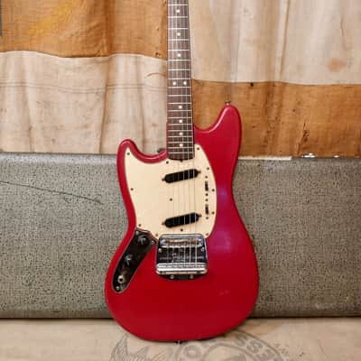 Fender Mustang Lefty 1966 - Red image 20