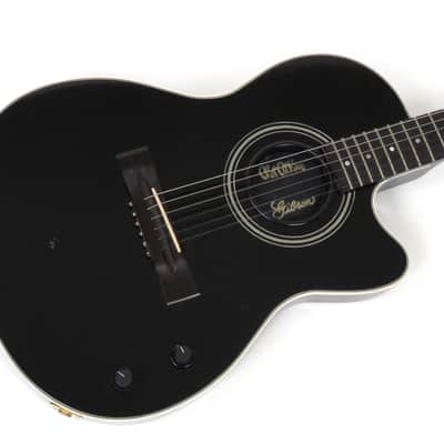 1990 Gibson Chet Atkins SST - Black Ebony Finish - Original Case image 1