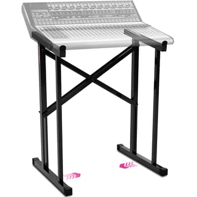 Liquid Stands Studio Mixer Stand - Foldable & Adjustable - Ideal for Drum Machines, DJ Turntables, Synths, and More image 1