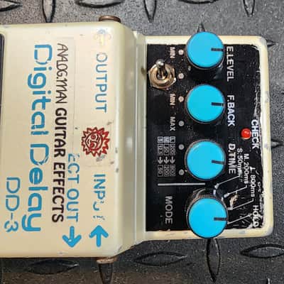 Boss DD-3 Digital Delay with Analogman High Cut Mod 3 Way Toggle Modded Bild 3