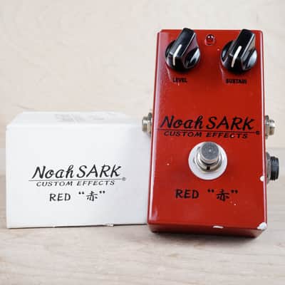 Noah SARK Red Pedal Made in Japan MIJ w/ Box, Patch Cable image 1
