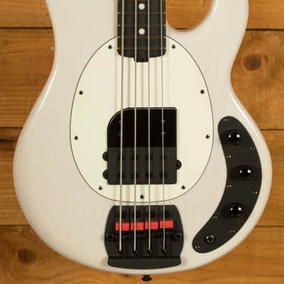 Music Man Tim Commerford Collection | Passive StingRay - Fight Night White image 1