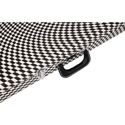 Fender Classic Series Case, Strat/Tele, Wavy Checkerboard image 3