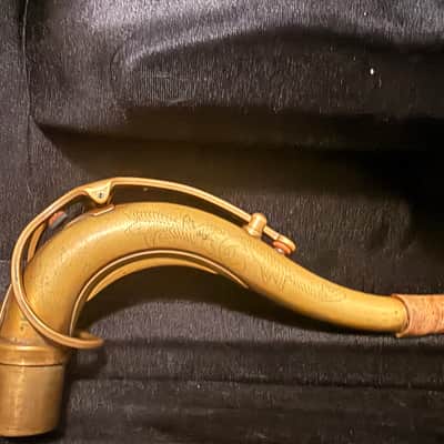 Eastman ETS652 52nd Street Bb Tenor Saxophone 2018 - Present - Aged Unlacquered Brass image 5