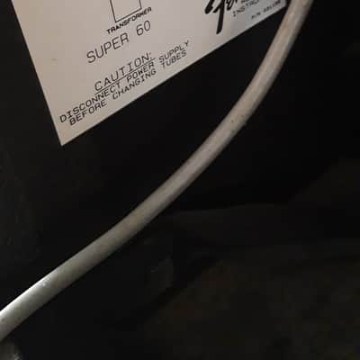 Fender Super 60 Two-channel 60 Watt + Fight Case image 5