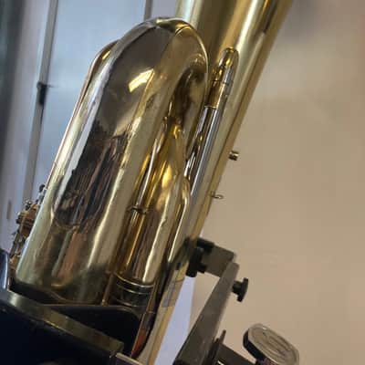 Very Clean Used Yamaha YBB-641 Concert BBb Tuba in Yellow Brass,Lacquered, good valves; with Case, Mouthpiece image 17