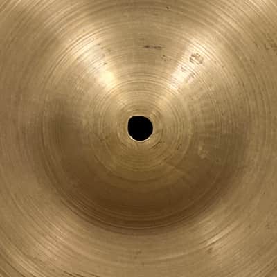 14" Zildjian A 1940s-1950s Trans Stamp Sizzle Hi-Hat Cymbal Pair 554g/722g *Video Demo* image 12