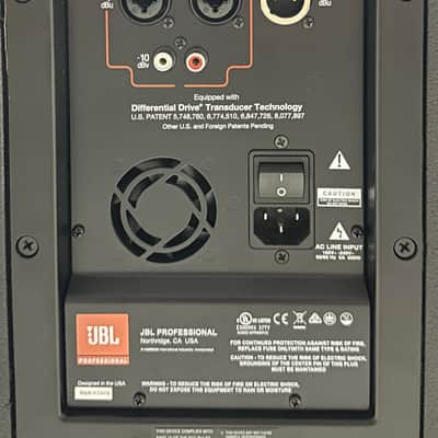 JBL PRX712 12" Powered 2-Way Main/Floor Monitor Speaker - Black image 3