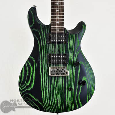 PRS SE Swamp Ash CE 24 Sandblasted Limited Edition - Green (s/n: 9618) image 1