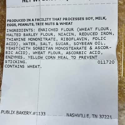 Immagine Publix White Mountain Bread - 2