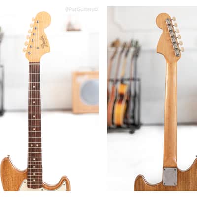 1966 Fender Duo-Sonic II in Natural with Original Case 6.8lbs image 3