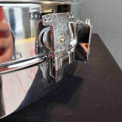 SONOR 5.5x14 Steel Snare Drum Shell (Missing Hoops & Heads) image 4